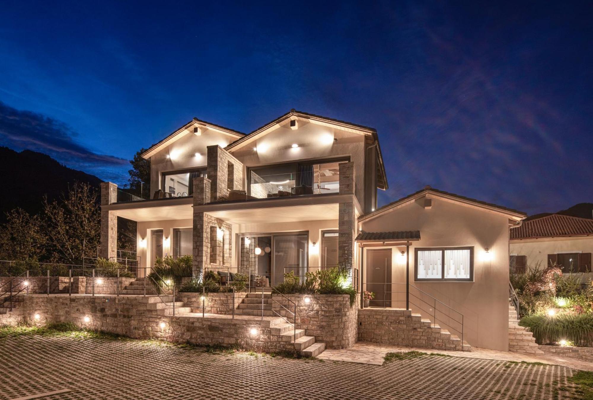 Evora Luxury Suites Mega Chorio Ngoại thất bức ảnh