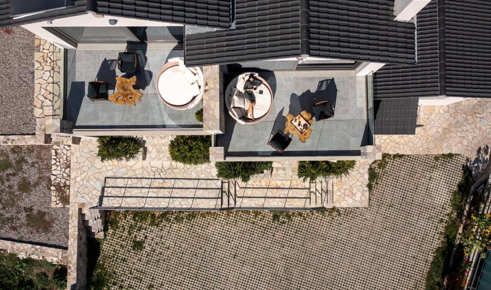 Evora Luxury Suites Mega Chorio Ngoại thất bức ảnh