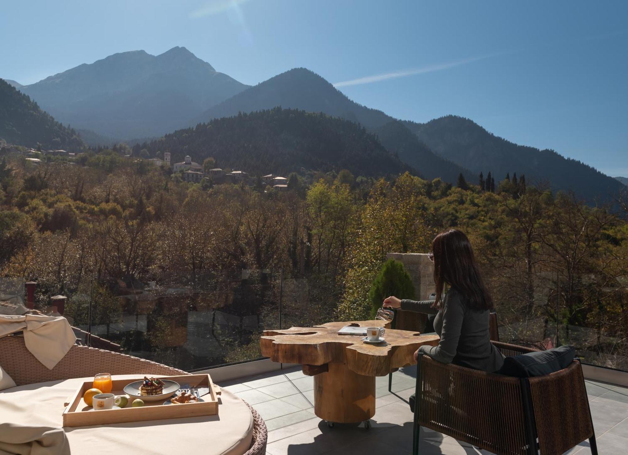Evora Luxury Suites Mega Chorio Ngoại thất bức ảnh