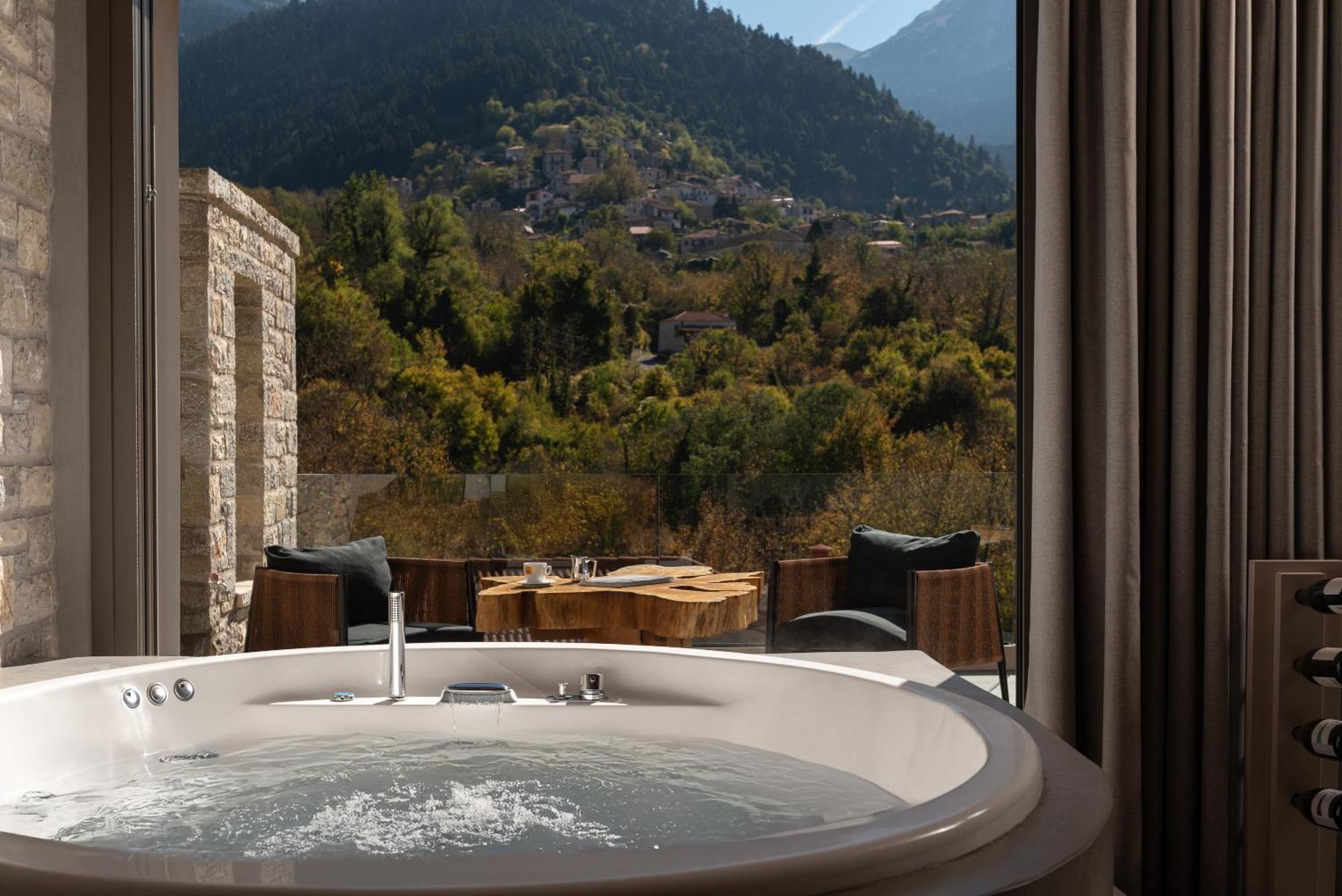Evora Luxury Suites Mega Chorio Ngoại thất bức ảnh