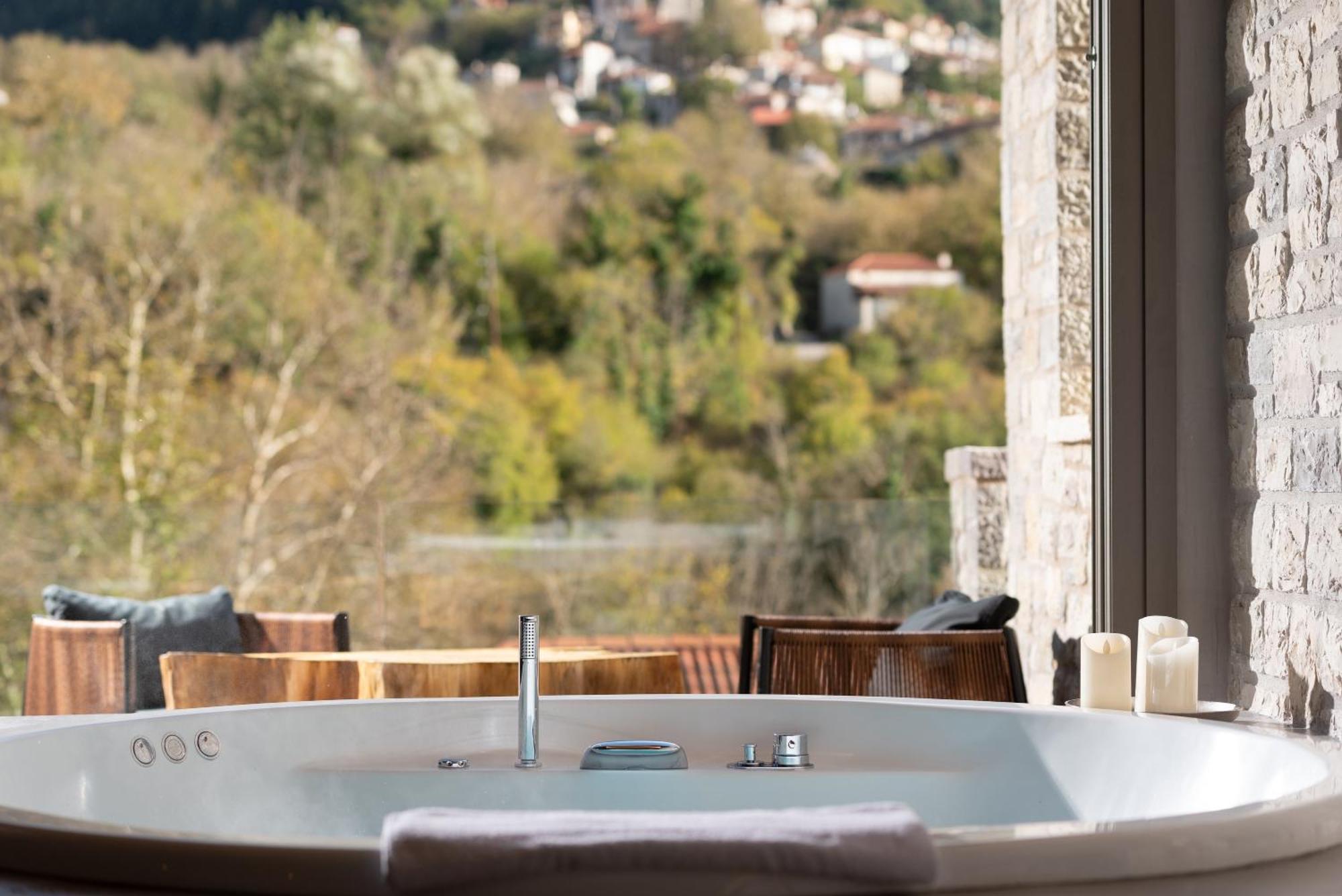 Evora Luxury Suites Mega Chorio Ngoại thất bức ảnh