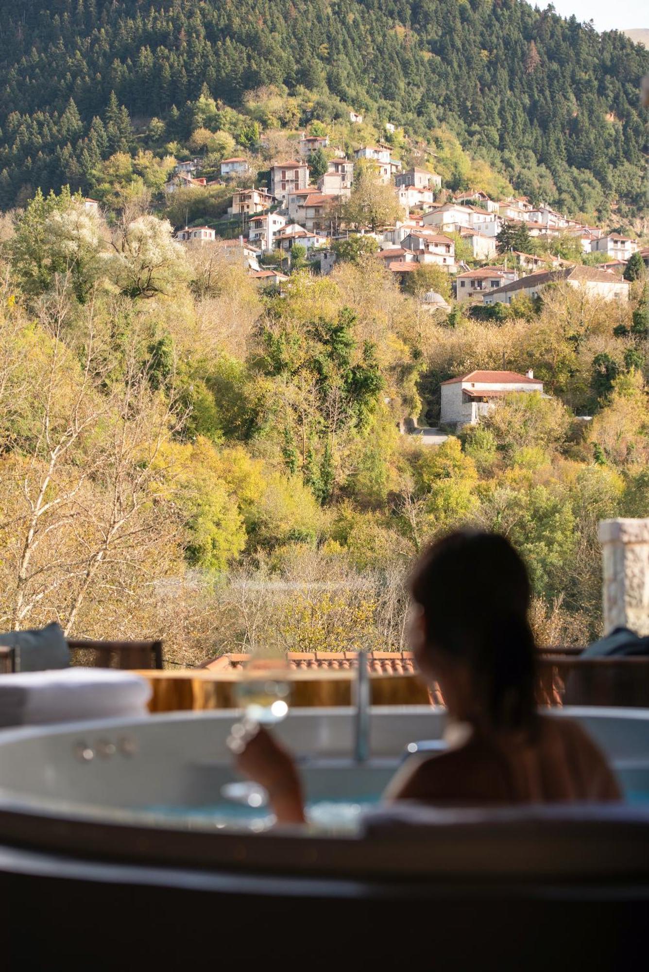 Evora Luxury Suites Mega Chorio Ngoại thất bức ảnh