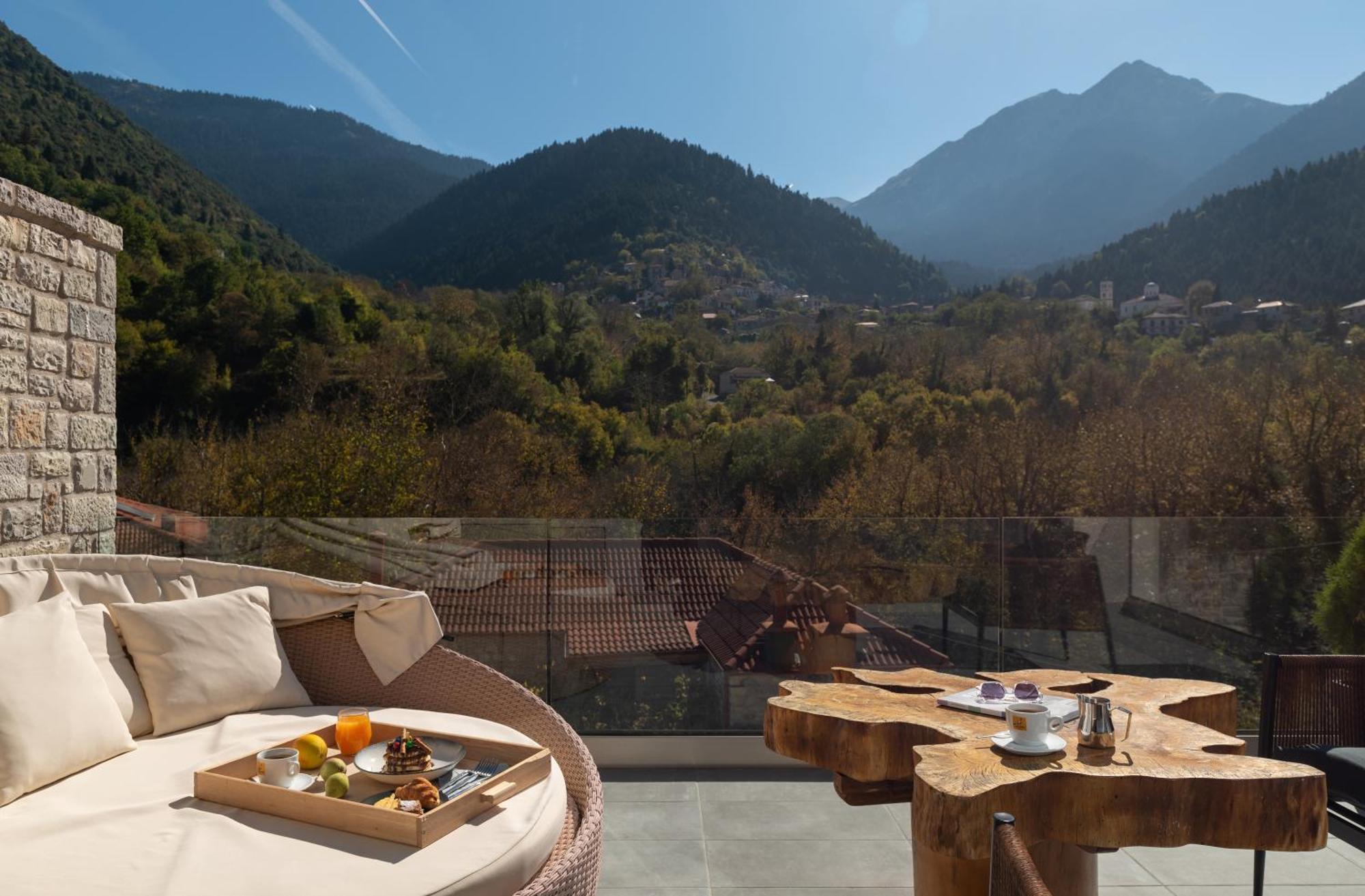 Evora Luxury Suites Mega Chorio Ngoại thất bức ảnh