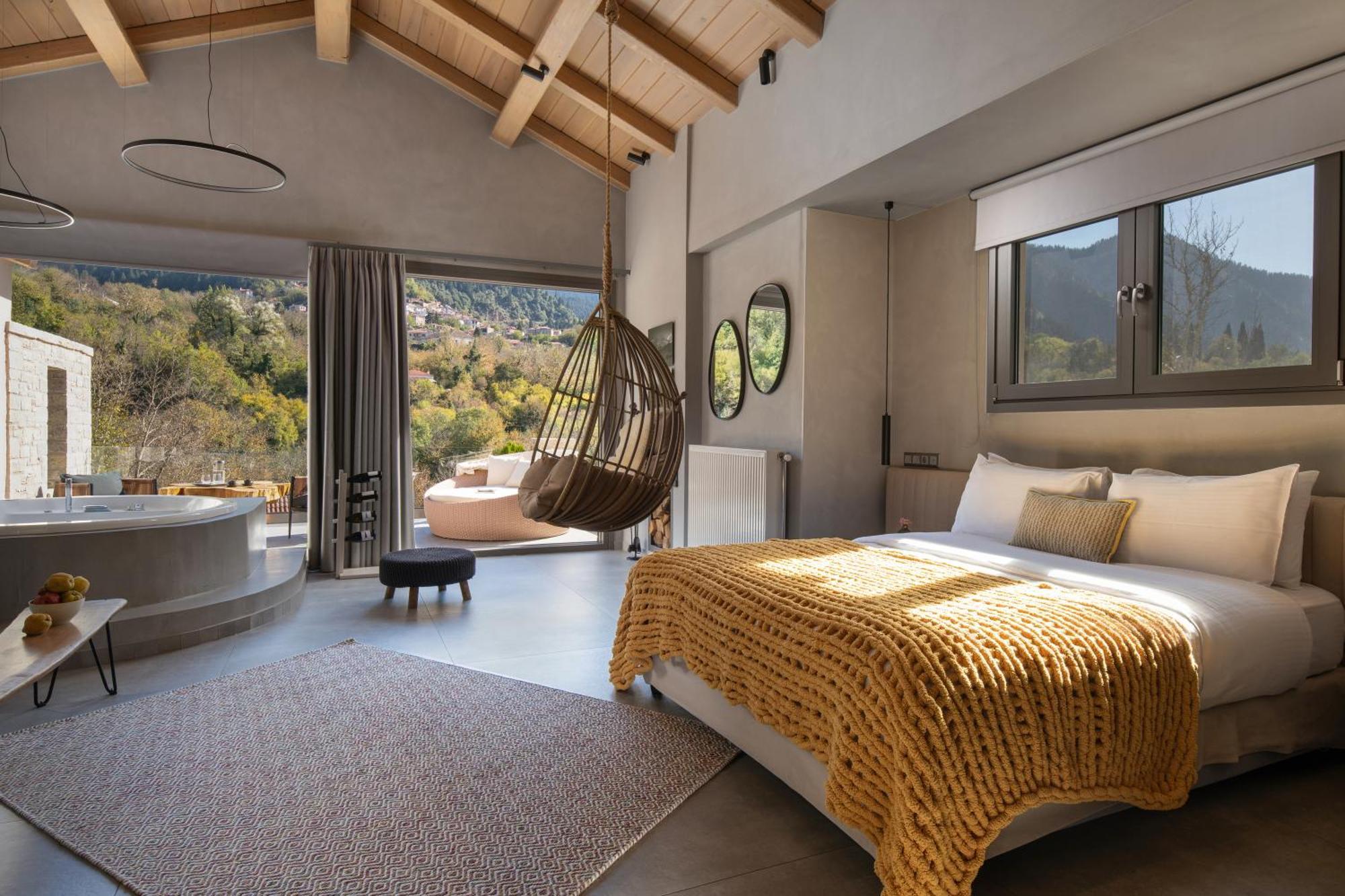 Evora Luxury Suites Mega Chorio Ngoại thất bức ảnh