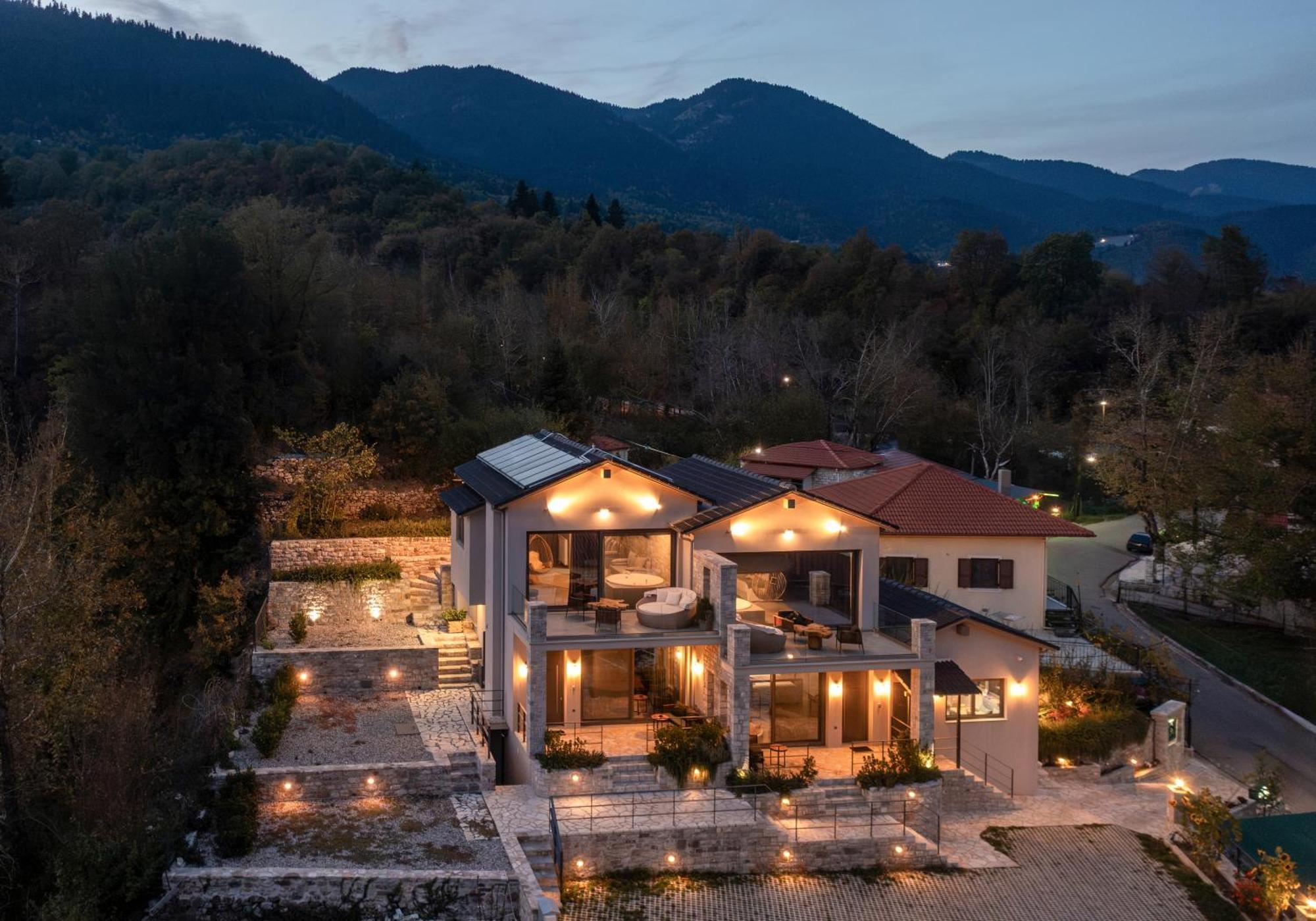 Evora Luxury Suites Mega Chorio Ngoại thất bức ảnh