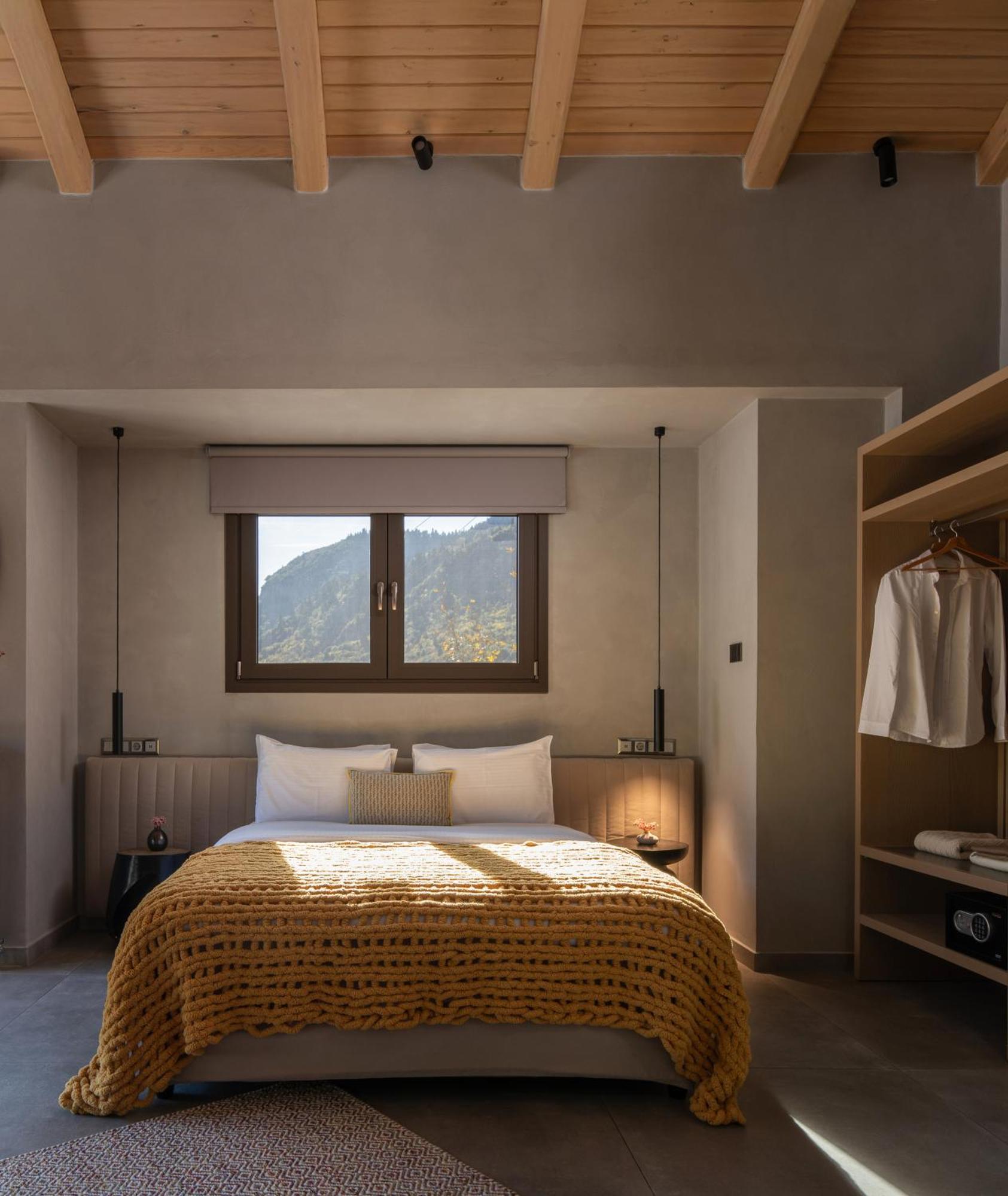 Evora Luxury Suites Mega Chorio Ngoại thất bức ảnh