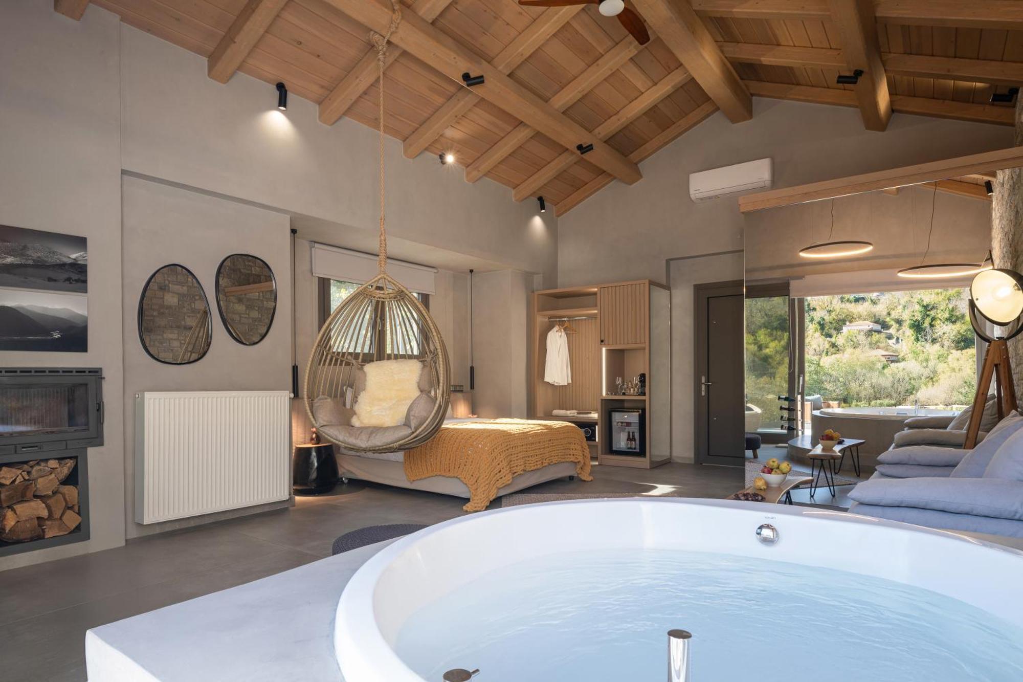 Evora Luxury Suites Mega Chorio Ngoại thất bức ảnh